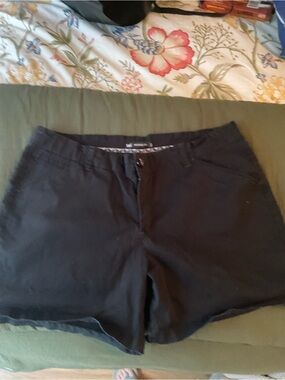 Lee EUC SIZE 14 Women's navy blue Casual Bermuda Shorts